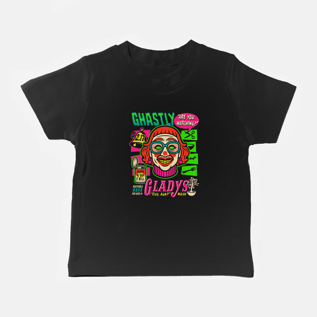 Ghastly Gladys-Baby-Basic-Tee-Wheels