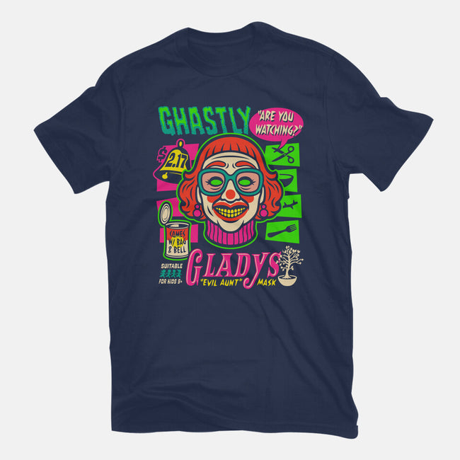 Ghastly Gladys-Womens-Basic-Tee-Wheels