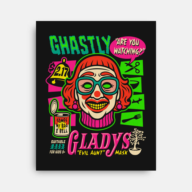 Ghastly Gladys-None-Stretched-Canvas-Wheels