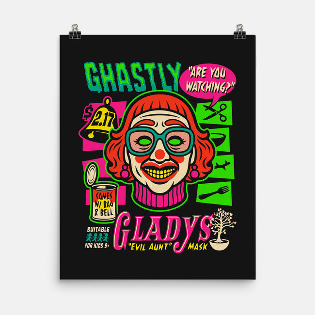 Ghastly Gladys-None-Matte-Poster-Wheels