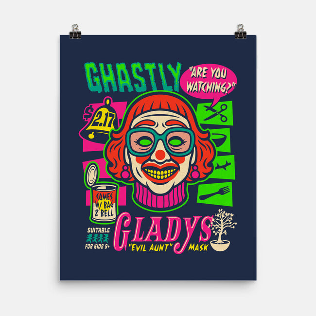 Ghastly Gladys-None-Matte-Poster-Wheels