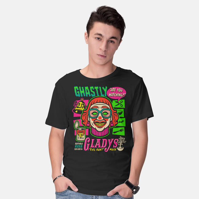 Ghastly Gladys-Mens-Basic-Tee-Wheels
