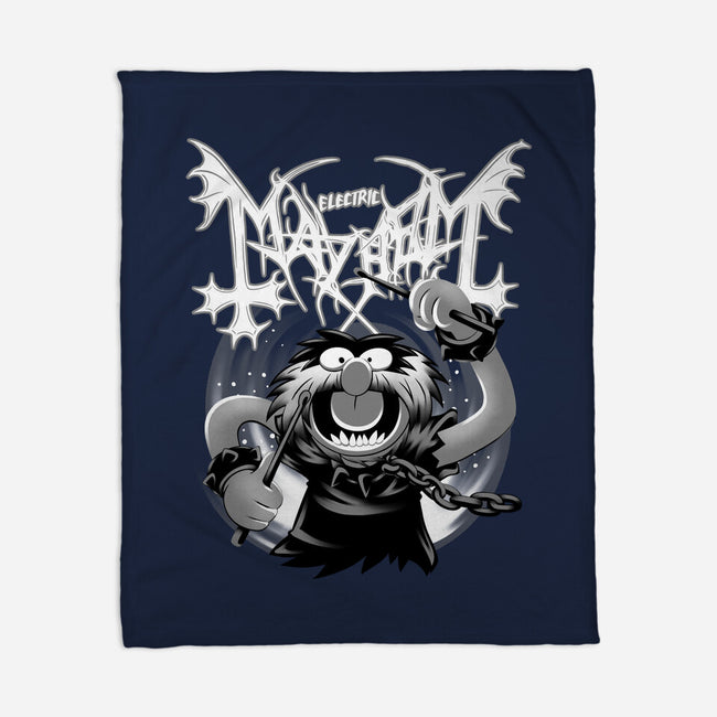 Animal Mayhem-None-Fleece-Blanket-rmatix
