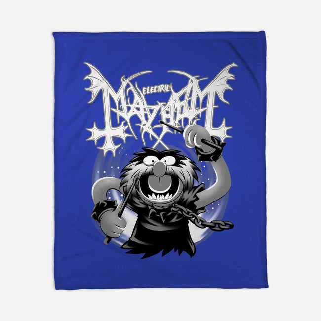 Animal Mayhem-None-Fleece-Blanket-rmatix