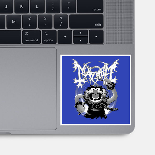 Animal Mayhem-None-Glossy-Sticker-rmatix