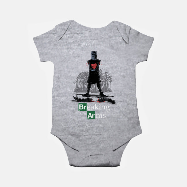 Breaking Arms-Baby-Basic-Onesie-zascanauta