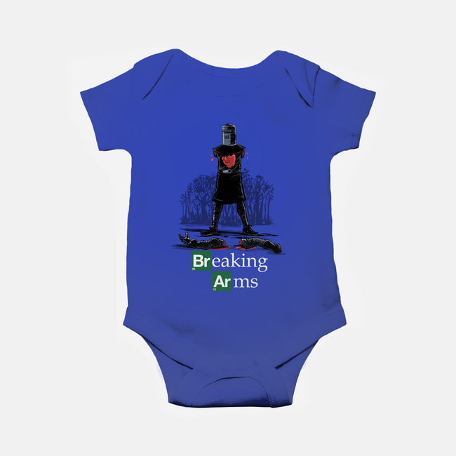 Breaking Arms-Baby-Basic-Onesie-zascanauta