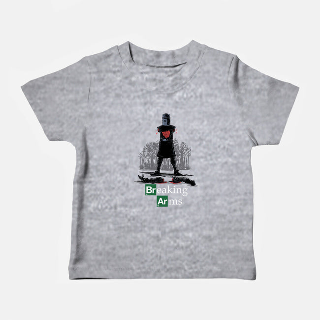 Breaking Arms-Baby-Basic-Tee-zascanauta