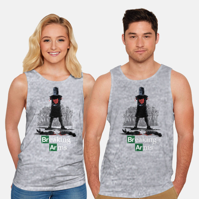 Breaking Arms-Unisex-Basic-Tank-zascanauta