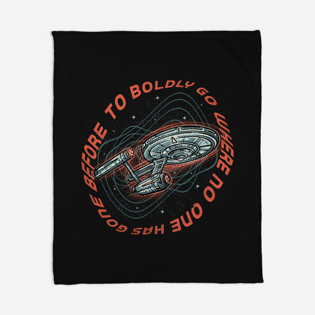 Travel To Space-None-Fleece-Blanket-glitchygorilla