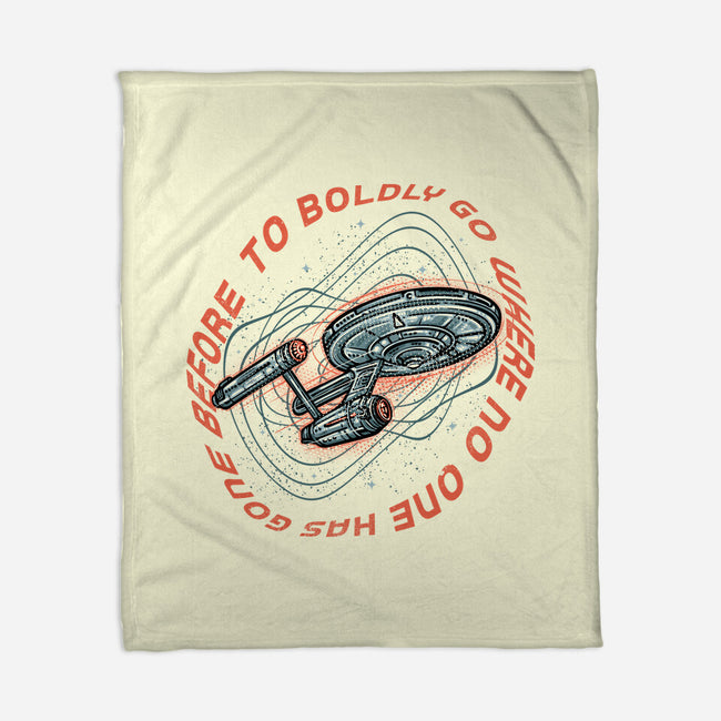 Travel To Space-None-Fleece-Blanket-glitchygorilla