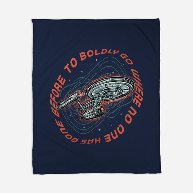 Travel To Space-None-Fleece-Blanket-glitchygorilla