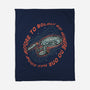 Travel To Space-None-Fleece-Blanket-glitchygorilla