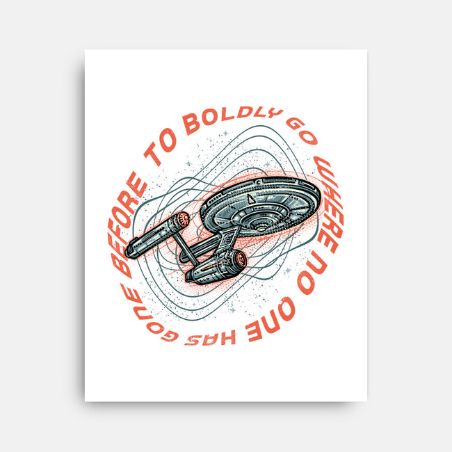 Travel To Space-None-Stretched-Canvas-glitchygorilla