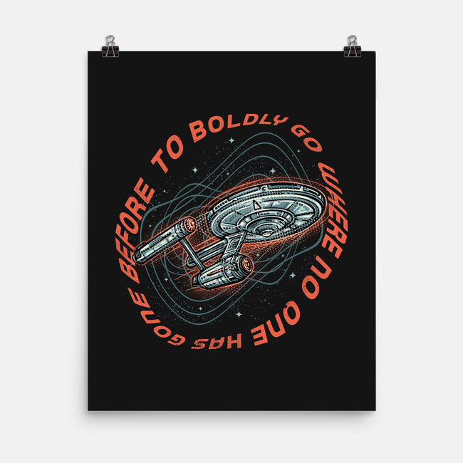 Travel To Space-None-Matte-Poster-glitchygorilla