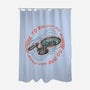 Travel To Space-None-Polyester-Shower Curtain-glitchygorilla