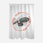 Travel To Space-None-Polyester-Shower Curtain-glitchygorilla