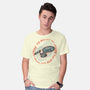 Travel To Space-Mens-Basic-Tee-glitchygorilla