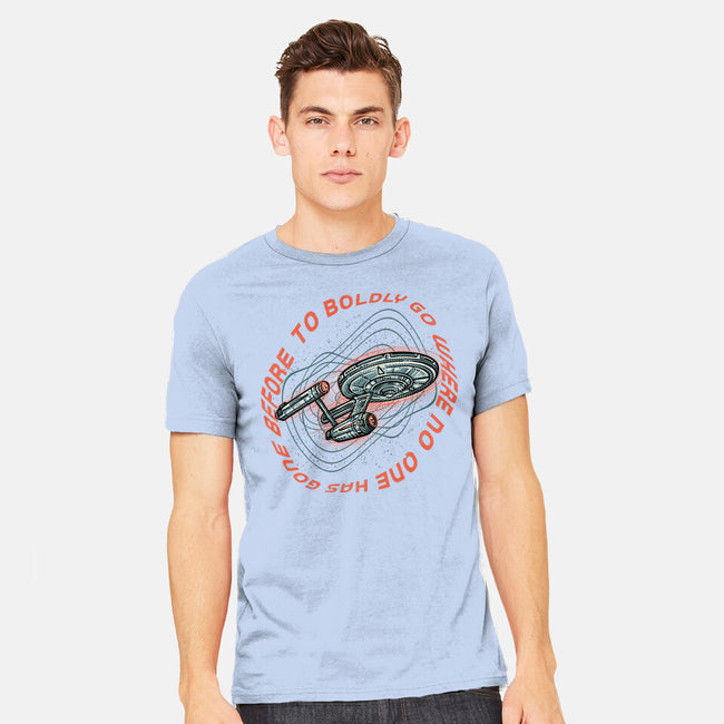 Travel To Space-Mens-Heavyweight-Tee-glitchygorilla