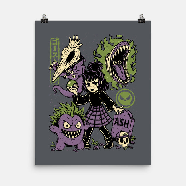 Ghost Monster Trainer-None-Matte-Poster-Studio Mootant