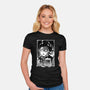 Spiral Rumi-Womens-Fitted-Tee-Astrobot Invention