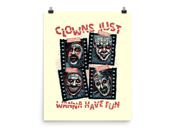 Clowns Just Wanna Have Fun