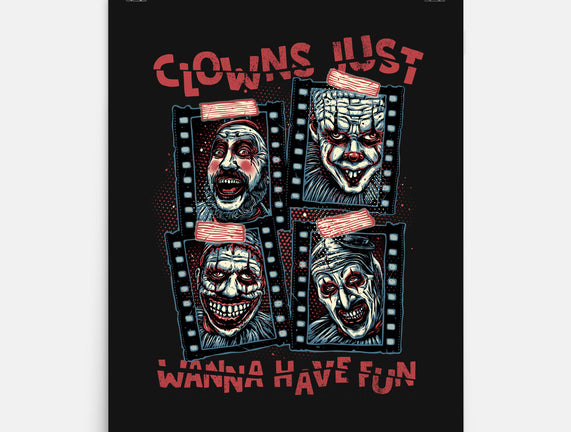 Clowns Just Wanna Have Fun