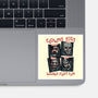 Clowns Just Wanna Have Fun-None-Glossy-Sticker-glitchygorilla