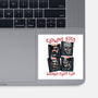 Clowns Just Wanna Have Fun-None-Glossy-Sticker-glitchygorilla