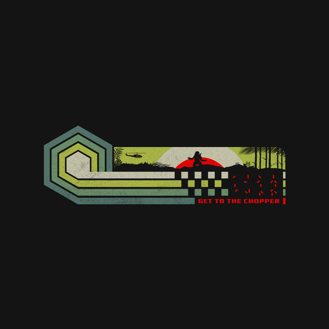 Get To The Chopper-None-Glossy-Sticker-rocketman_art