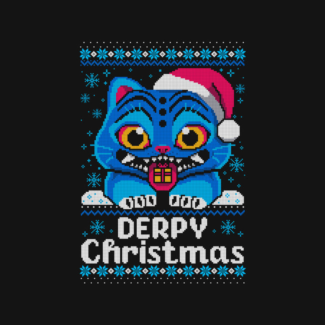 Derpy Ugly Christmas Sweater-Mens-Heavyweight-Tee-NemiMakeit