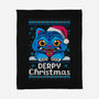 Derpy Ugly Christmas Sweater-None-Fleece-Blanket-NemiMakeit