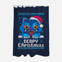 Derpy Ugly Christmas Sweater-None-Polyester-Shower Curtain-NemiMakeit