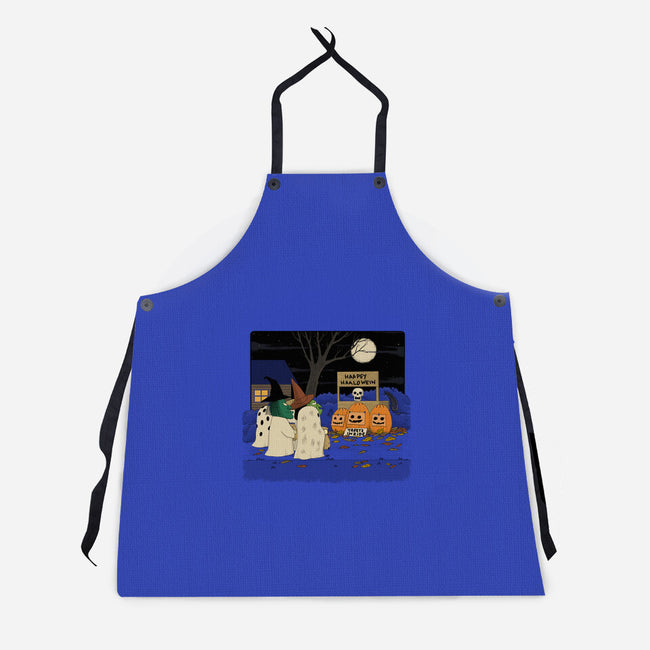 Treats Inside-Unisex-Kitchen-Apron-pigboom
