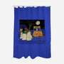 Treats Inside-None-Polyester-Shower Curtain-pigboom
