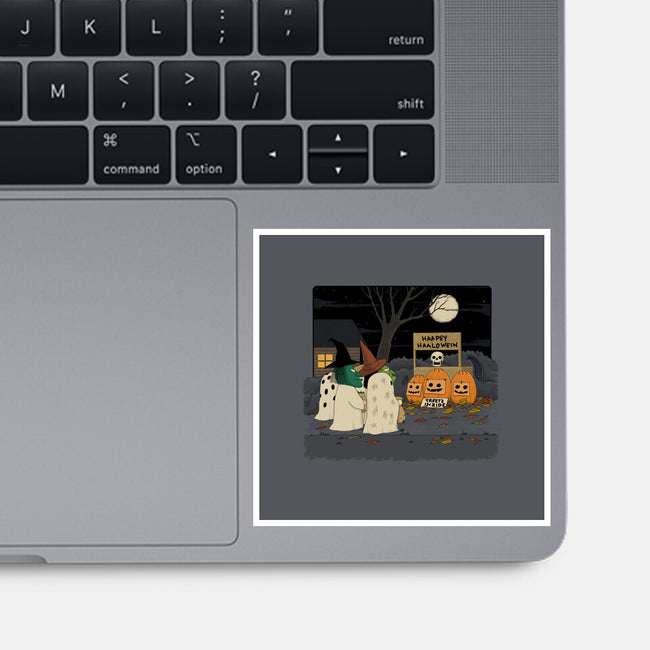 Treats Inside-None-Glossy-Sticker-pigboom