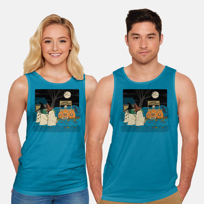 Treats Inside-Unisex-Basic-Tank-pigboom