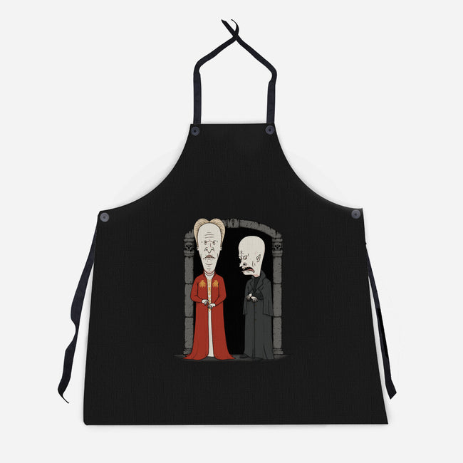 Stupid Vampires-Unisex-Kitchen-Apron-pigboom