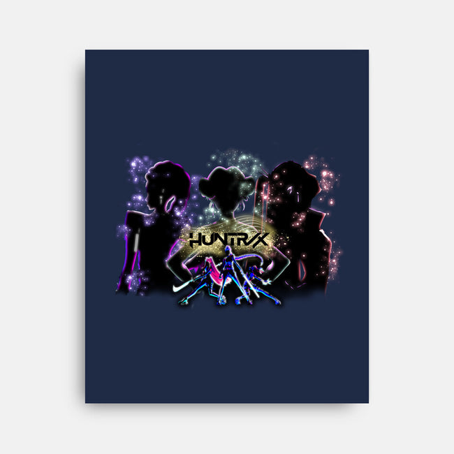 Huntrix-None-Stretched-Canvas-Afire