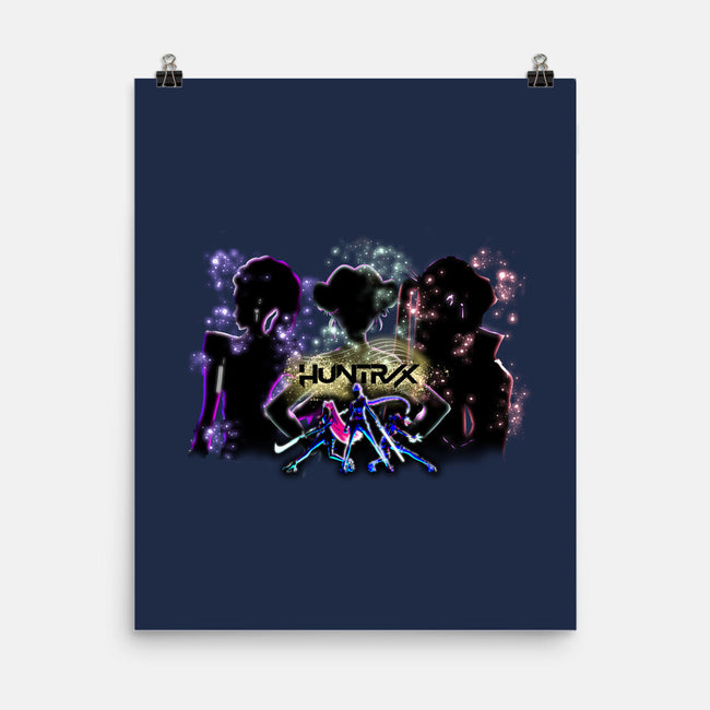 Huntrix-None-Matte-Poster-Afire