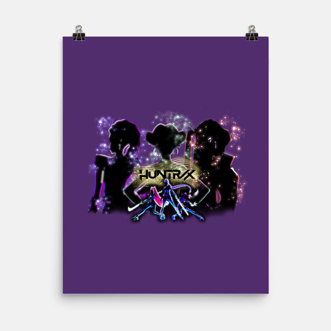 Huntrix-None-Matte-Poster-Afire