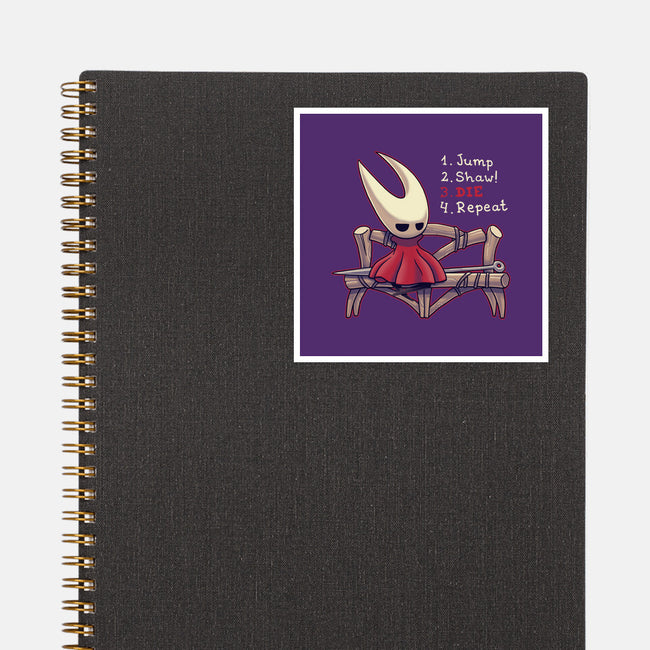 Shaw And Repeat-None-Glossy-Sticker-Geekydog