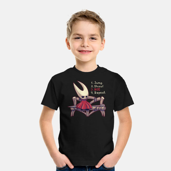 Shaw And Repeat-Youth-Basic-Tee-Geekydog