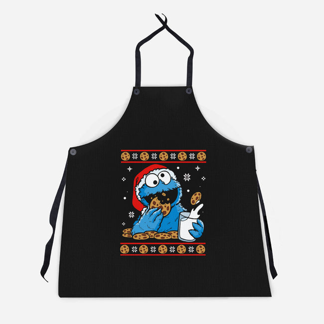 Cookie Christmas-Unisex-Kitchen-Apron-Vallina84