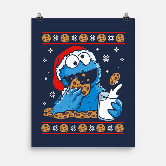 Cookie Christmas-None-Matte-Poster-Vallina84