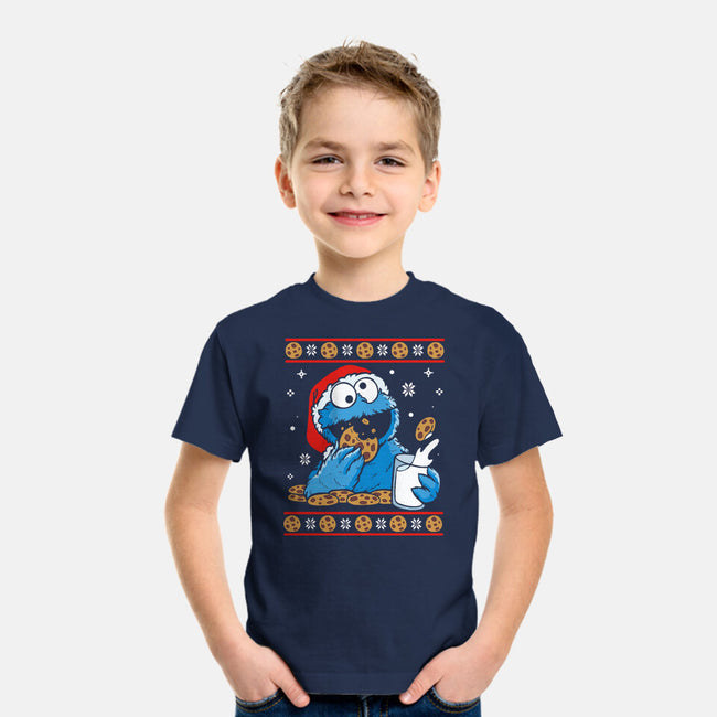 Cookie Christmas-Youth-Basic-Tee-Vallina84