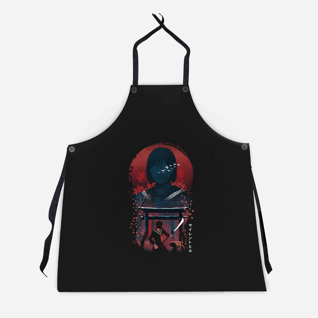 Terror In Beauty-Unisex-Kitchen-Apron-dandingeroz