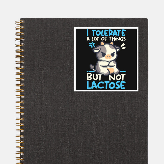 Cow Lactose Intolerant-None-Glossy-Sticker-NemiMakeit