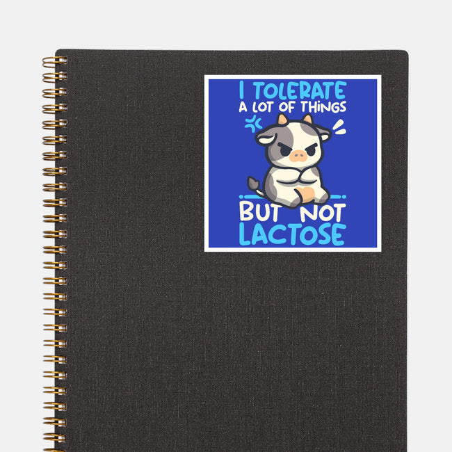 Cow Lactose Intolerant-None-Glossy-Sticker-NemiMakeit