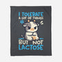 Cow Lactose Intolerant-None-Fleece-Blanket-NemiMakeit